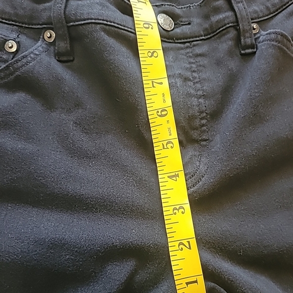 LRL Lauren jeans Co Ralph Lauren Black jeans/pants size 12 Classic Straight leg - Picture 7 of 16